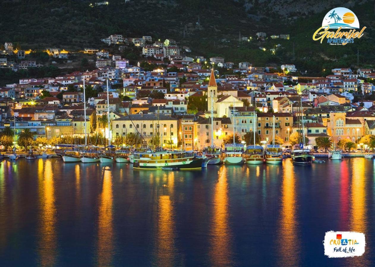 Gabrijel Apartments Makarska 1 外观 照片