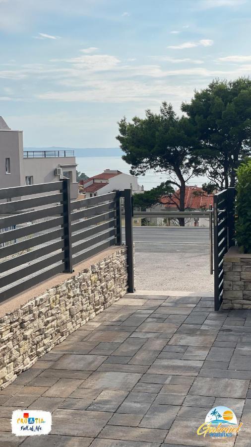 Gabrijel Apartments Makarska 1 外观 照片