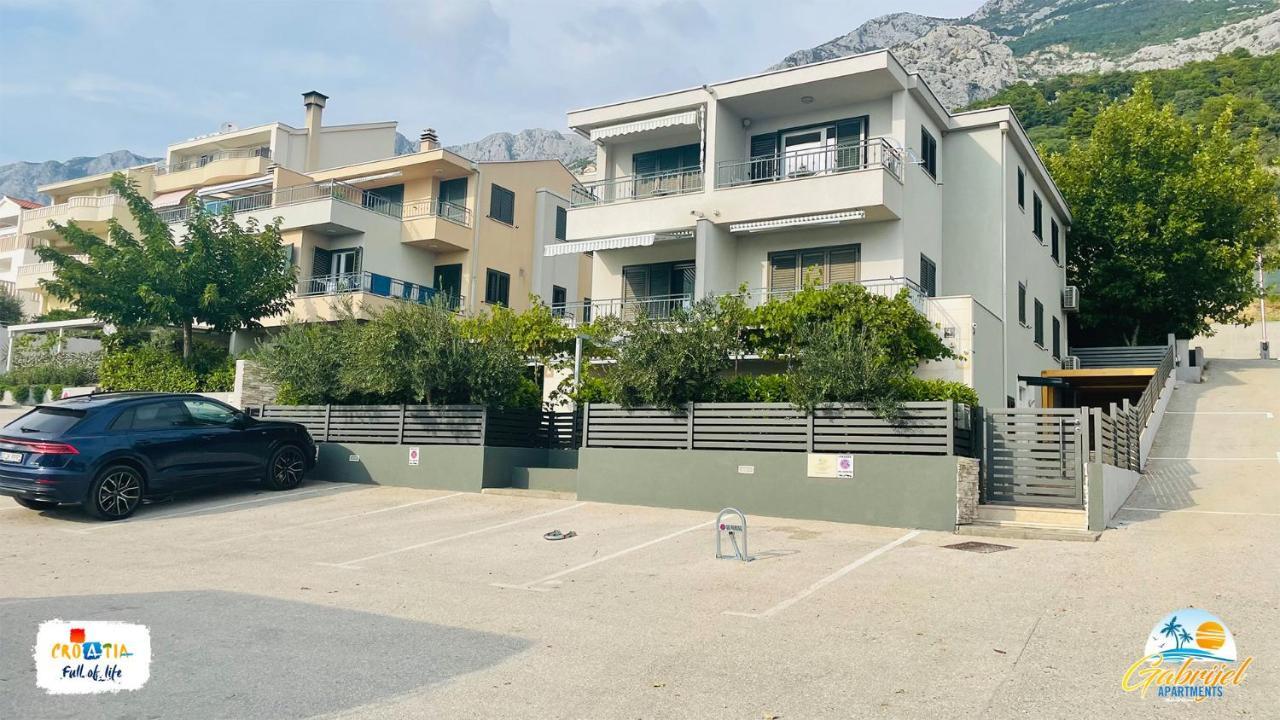 Gabrijel Apartments Makarska 1 外观 照片