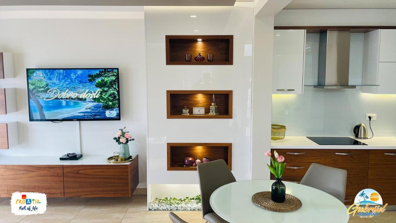 Gabrijel Apartments Makarska 1 外观 照片